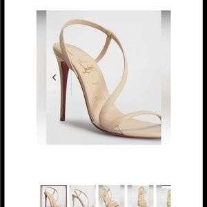 Christian Louboutin  Rosalie Heels 38 sandals